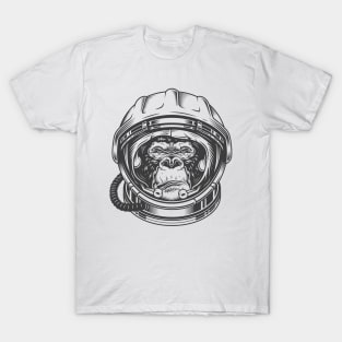 Astronaut Gorilla T-Shirt